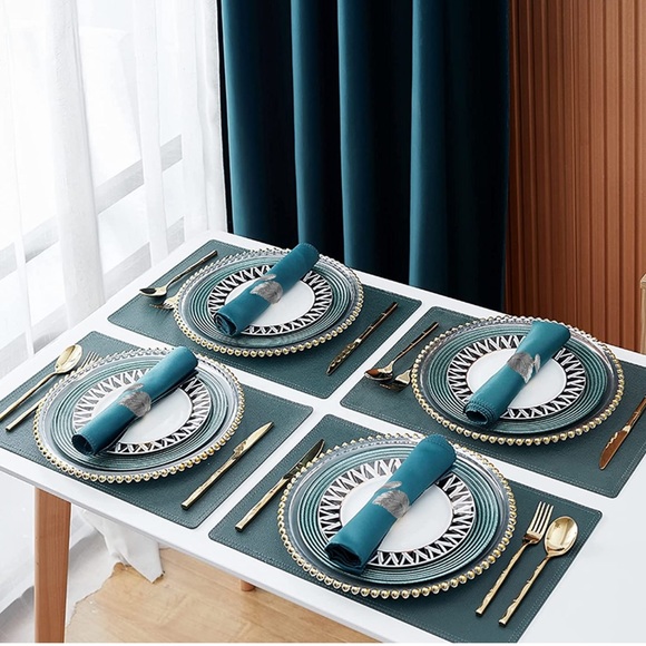 NWOT Molatta Metal Napkin Rings-Family Gatherings Set of 5. - Picture 2 of 5